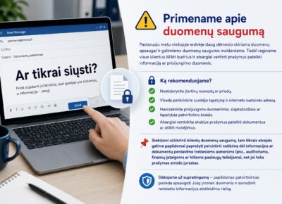 duomenų saugumas