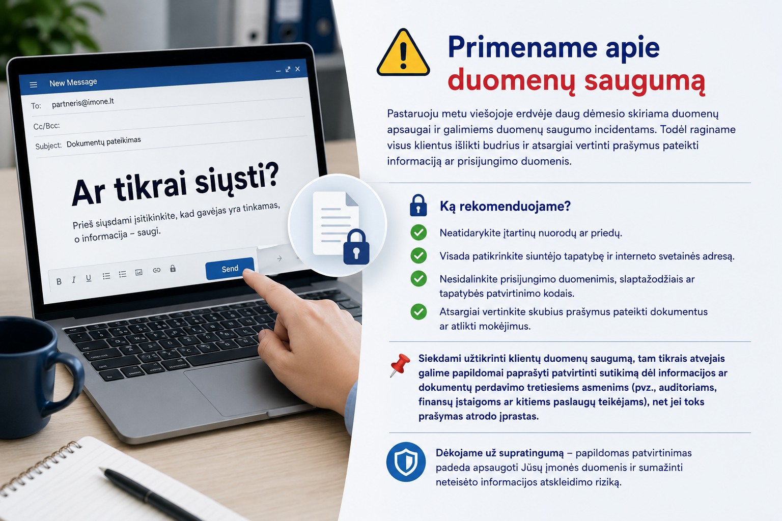 duomenų saugumas